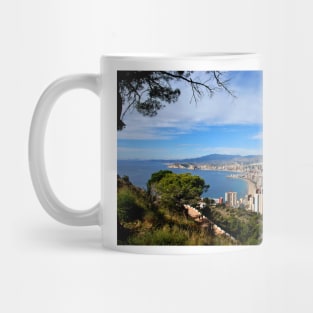 Benidorm Skyline Cityscape Costa Blanca Spain Mug